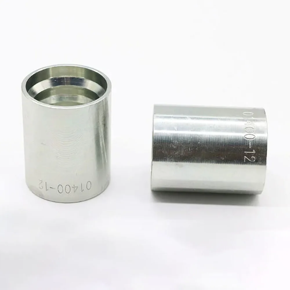 45 # Steel High-Pressure Oil Pipe Sleeve With One Layer And Two Layers Of Adhesive Braided Winding Rubber Hose Compression Sleev