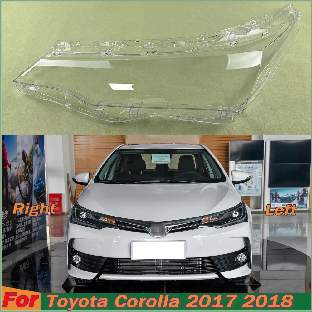 

Для Toyota Corolla 2017 2018 высокая яркость автомобиля оболочка автомобиля налобный фонарь абажур лампа налобный фонарь крышка освещения