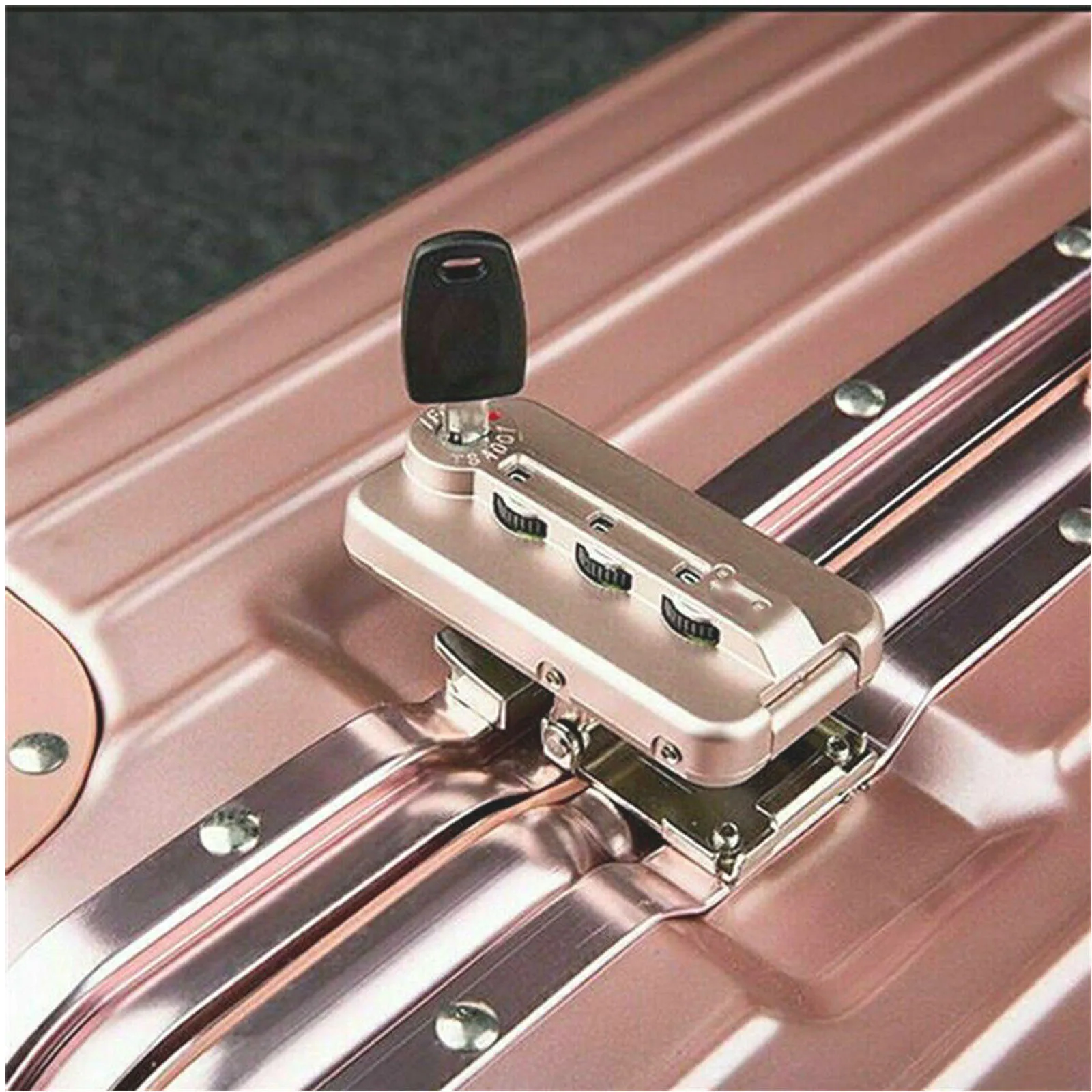 TSA 002 TSA 007 Key, TSA007 TSA002 Master Luggage Lock Keys Compatible with Luggage Suitcase Password Locks Copper, Pack of 50