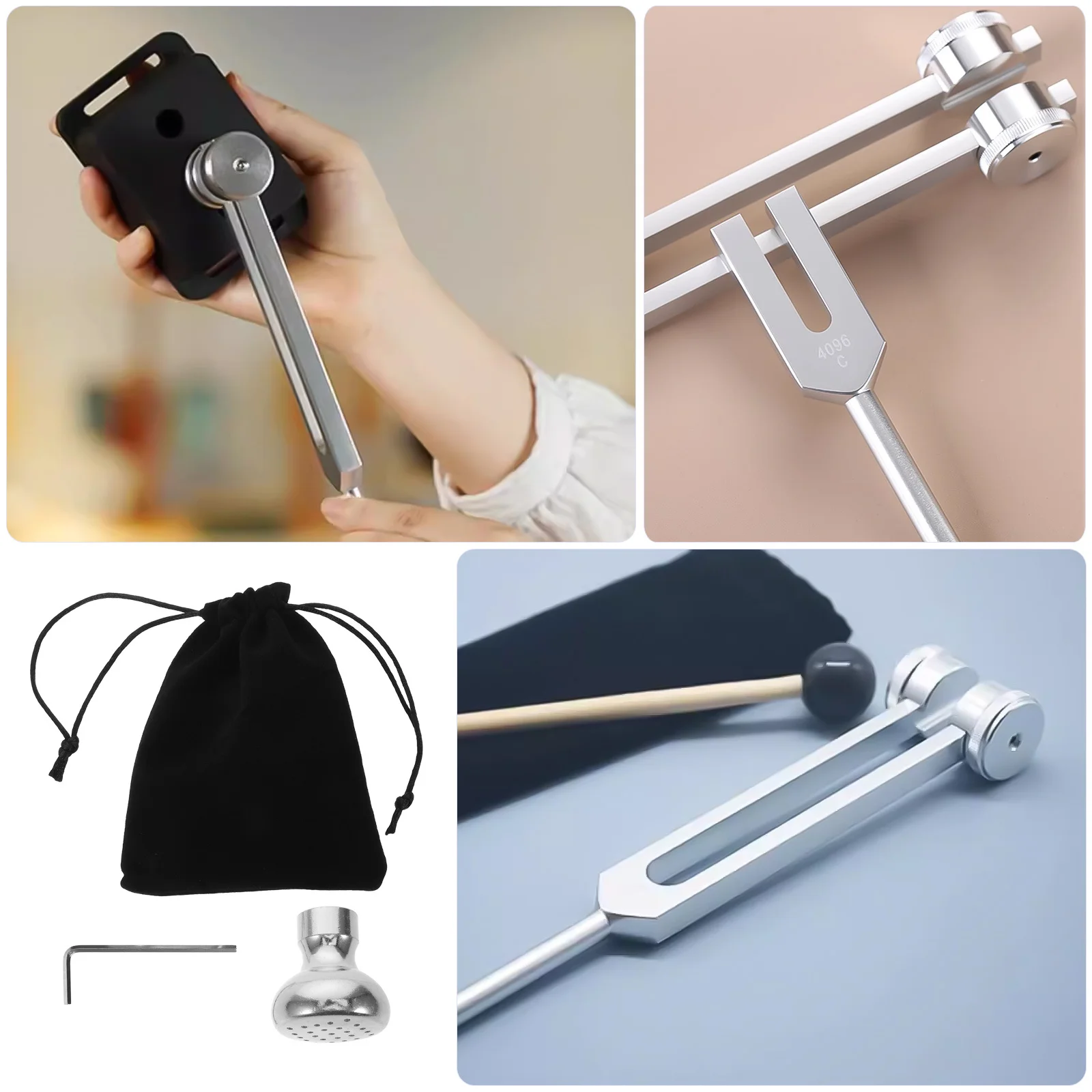 1 مجموعة عالمية متعددة الفتحات ضبط حامل الشوكة لاستبدال أجزاء الآلات الموسيقية أدوات العلاج الجمال حامل معدني دائم