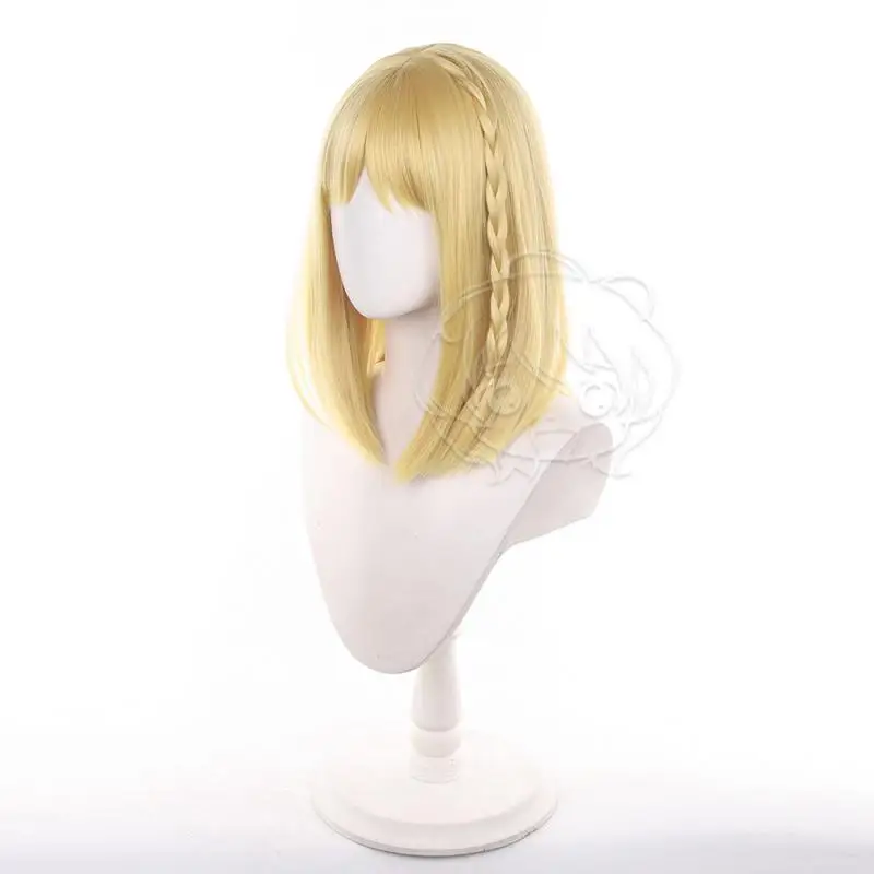 Fates/Trange Fake Sajyo Ayaka Cosplay-Perücken, Cosplay-Kostüme, Kopfbedeckung, 40 cm lang, Simulation der Kopfhaut, dicke, gemischte, bauschige Langhaar-Perücken – Detail 5