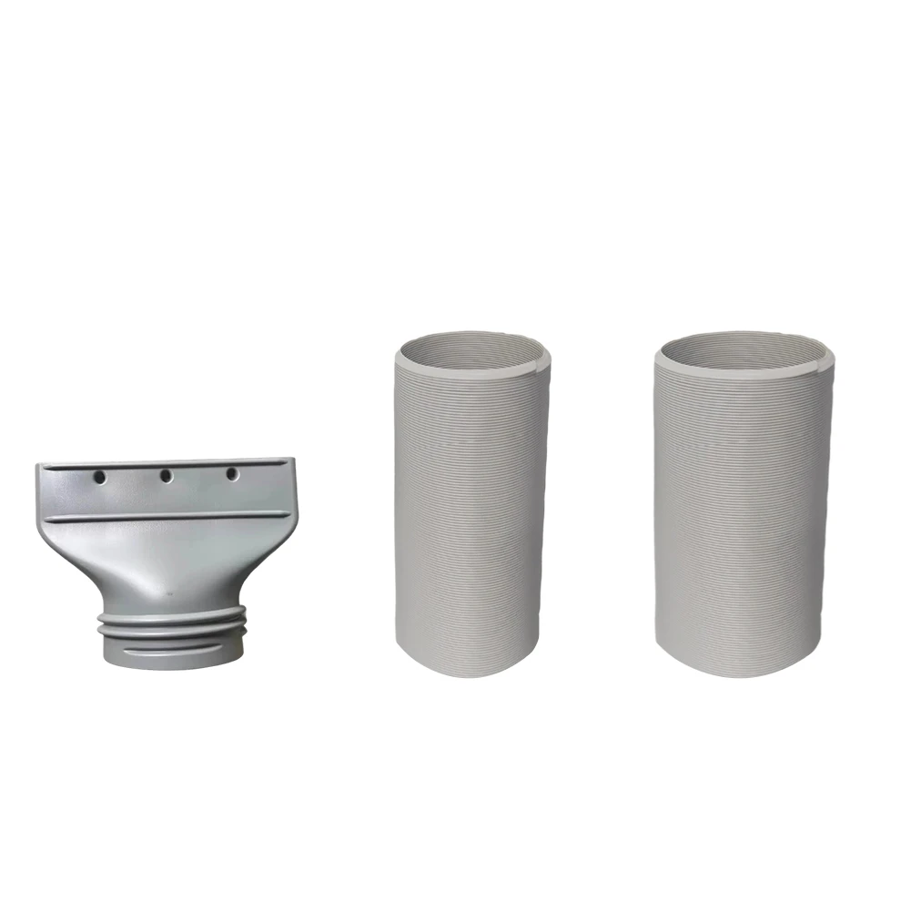 Flat Hose Adapter Flat Air Conditioning Exhaust Hose Adapter Air Conditioning Connector for Air Conditioning and Exhaust Systems