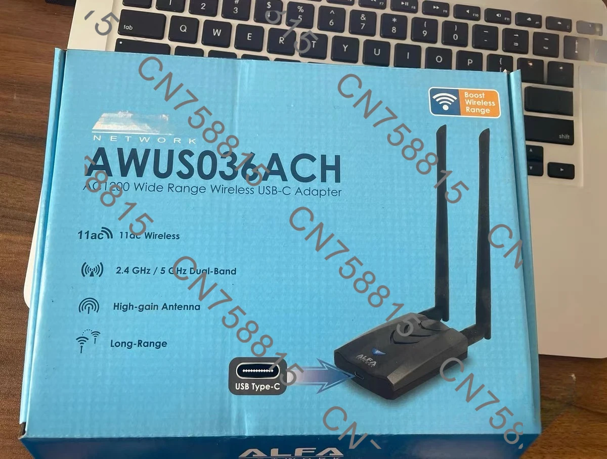 Support Raspberry Pi, For Kali Linux official recommended network interface card For ALFA AWUS036ACH RTL8812AU