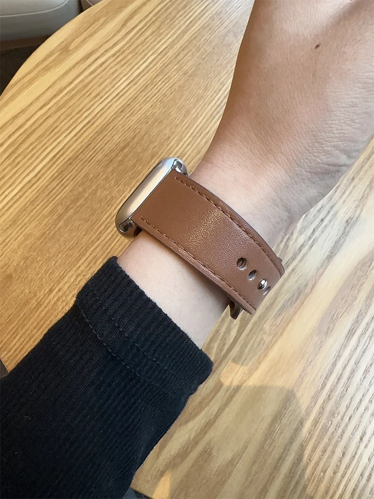Sportlus lederen band voor App - Leather Watch Band Men recensie en prijs