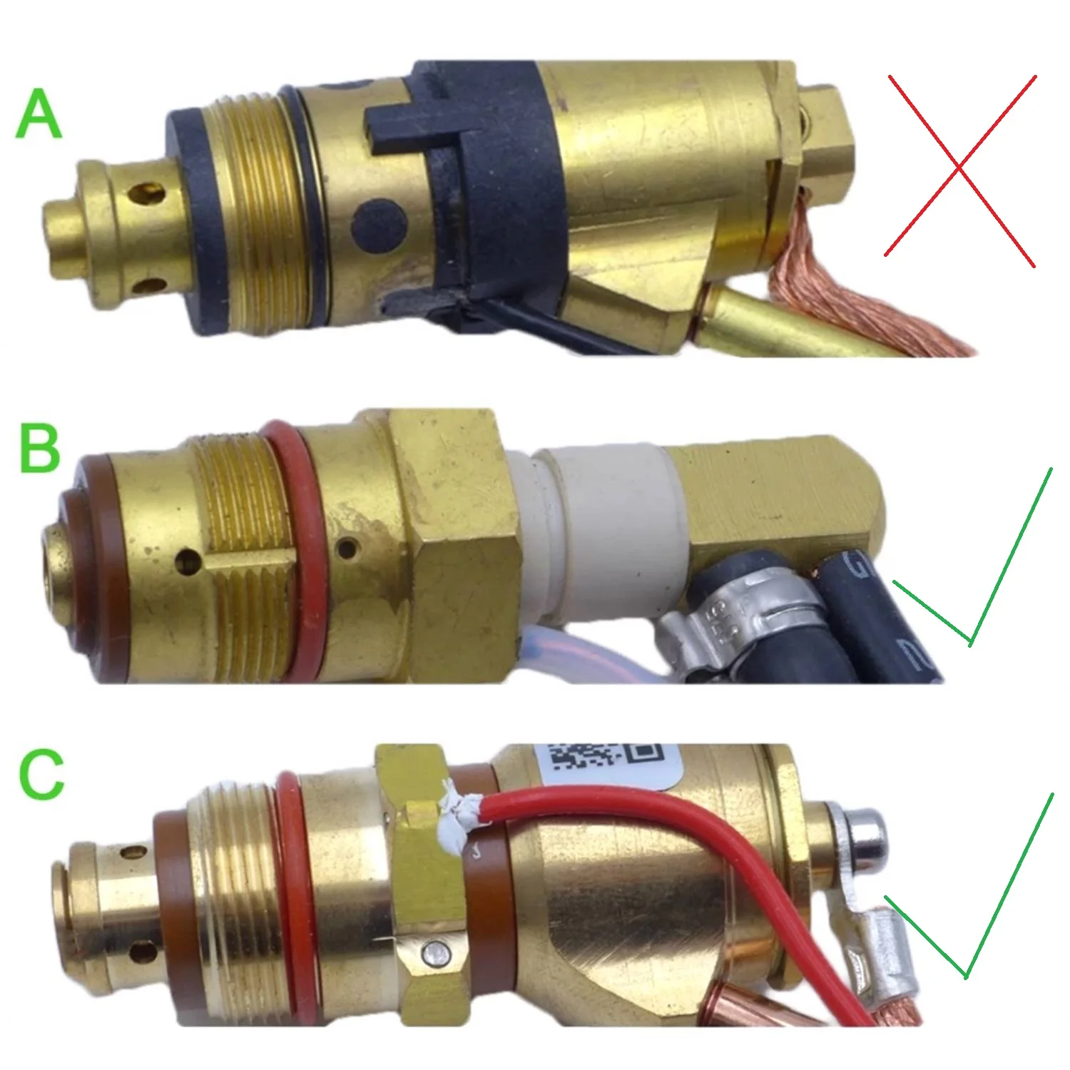 Imagem -02 - Ipt pt 40 60 Pt40 Pt60 Pt40 Pt60 Ipt40 Ipt60 Ipt-40 Ipt-60 Ponta do Bico de Corte Plasma da Tocha Eletrodo Redemoinho Anel Kit 0.9 1.1