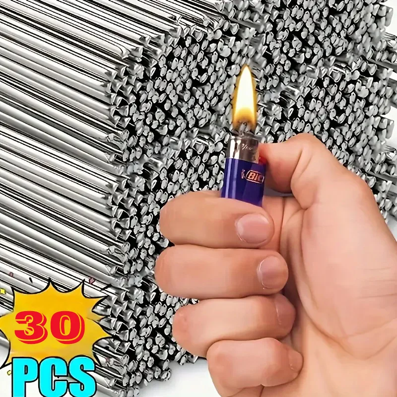 30pcs Low Temperature Metal Aluminum Welding Rods -0.063 x 12.99 inch Durable Metal Repair Essentials for Precision Fixes