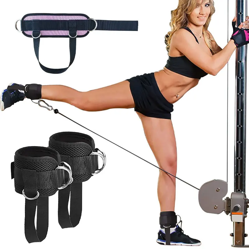 1 Stuk Beensterkte Trainer Sluiting Fitness Voet Ring Voet Gesp Enkelband Stretch Weerstand Band Trekkoord Accessoires