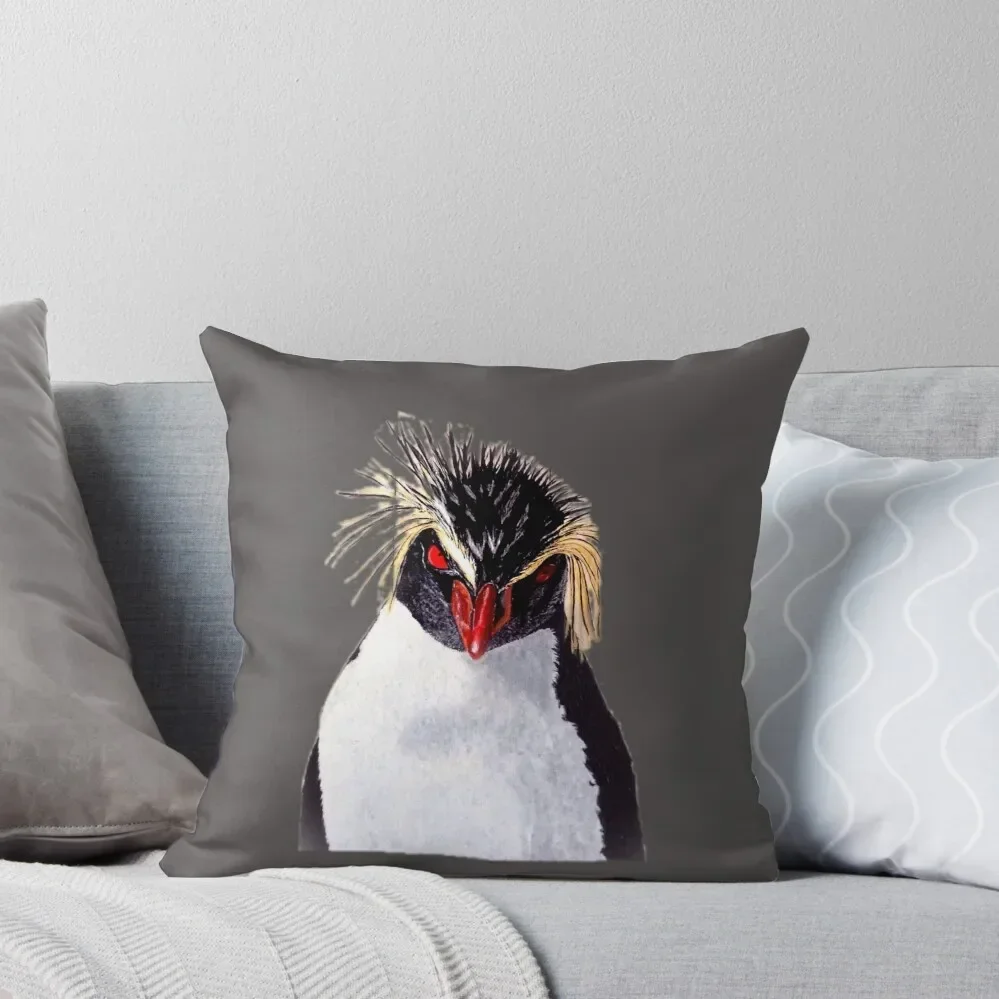 Rockhopper Penguin Throw Pillow christmas cushions covers Decorative Cushions For Living Room Cushion Cover Luxury pillow