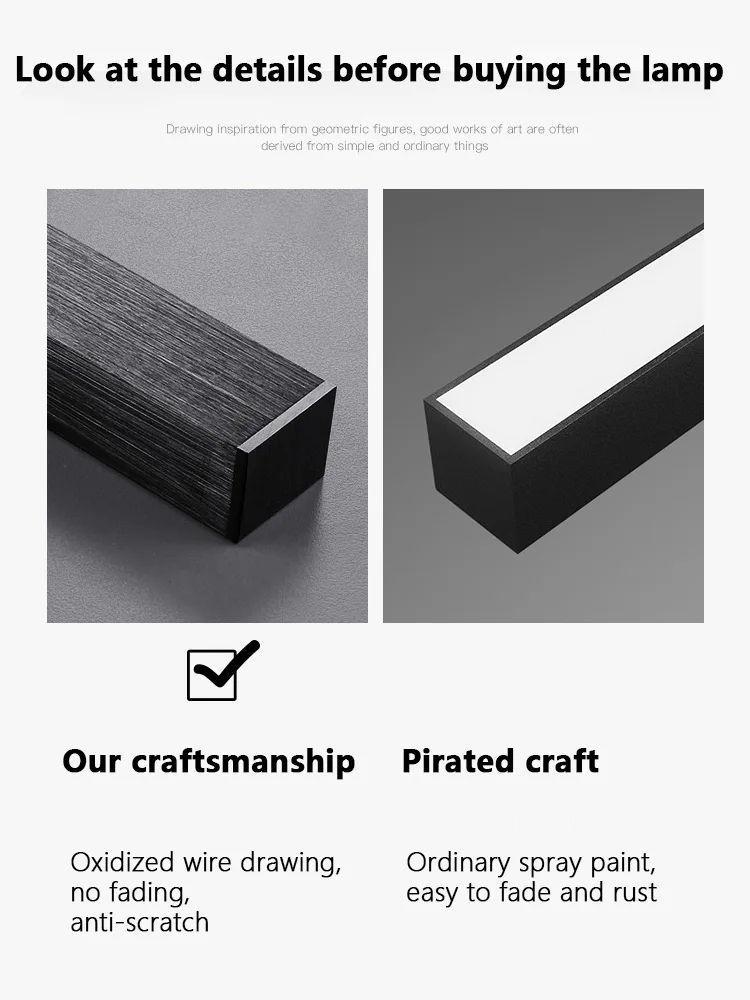 Modern Nordic Ceiling Light – Minimalist LED Lighting 4