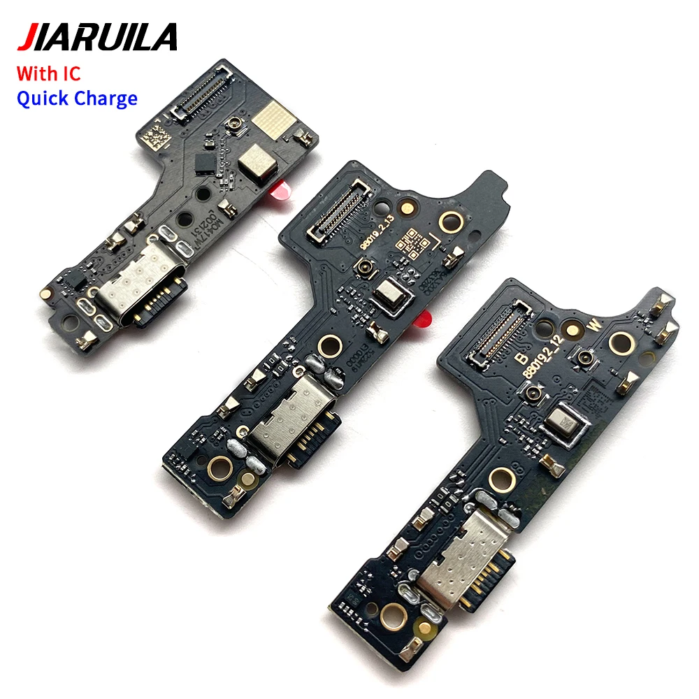 Placa de puerto de carga USB bien probada, piezas de conector de Cable flexible para Redmi 13, 12, 4G, 5G, módulo de micrófono