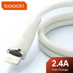 Toocki 2.4A Fast Charging USB Cable For iPhone 11 12 13 14 Pro Max Mini Xs XR X SE 8 7 6Plus 6s Data Wire For iPhone Charge Cord