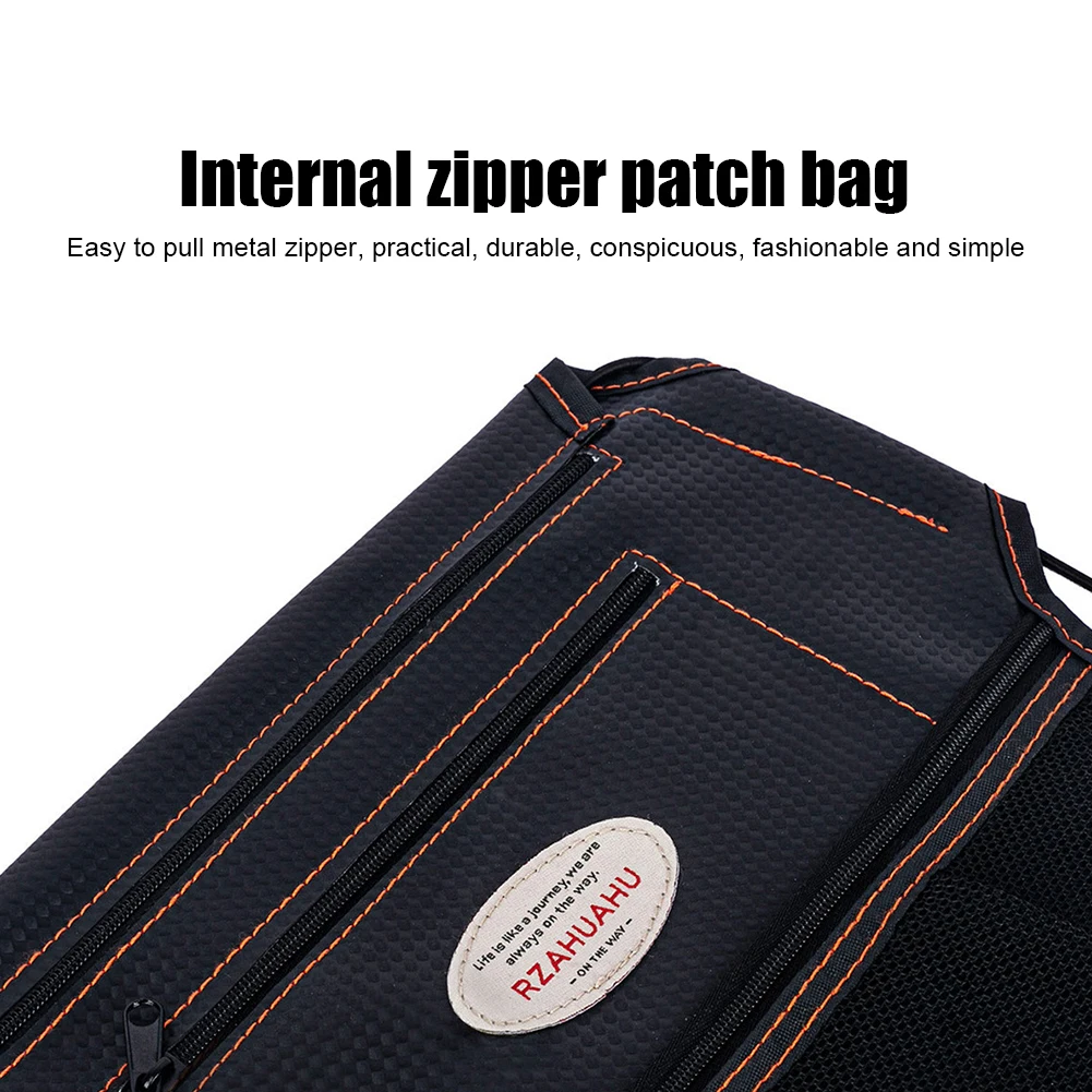 RZAHUAHU Motorcycle Seat Wall Bag Motorcycle Seat Bucket Sundries Bag Modification Accessories Tool Storage Organizer