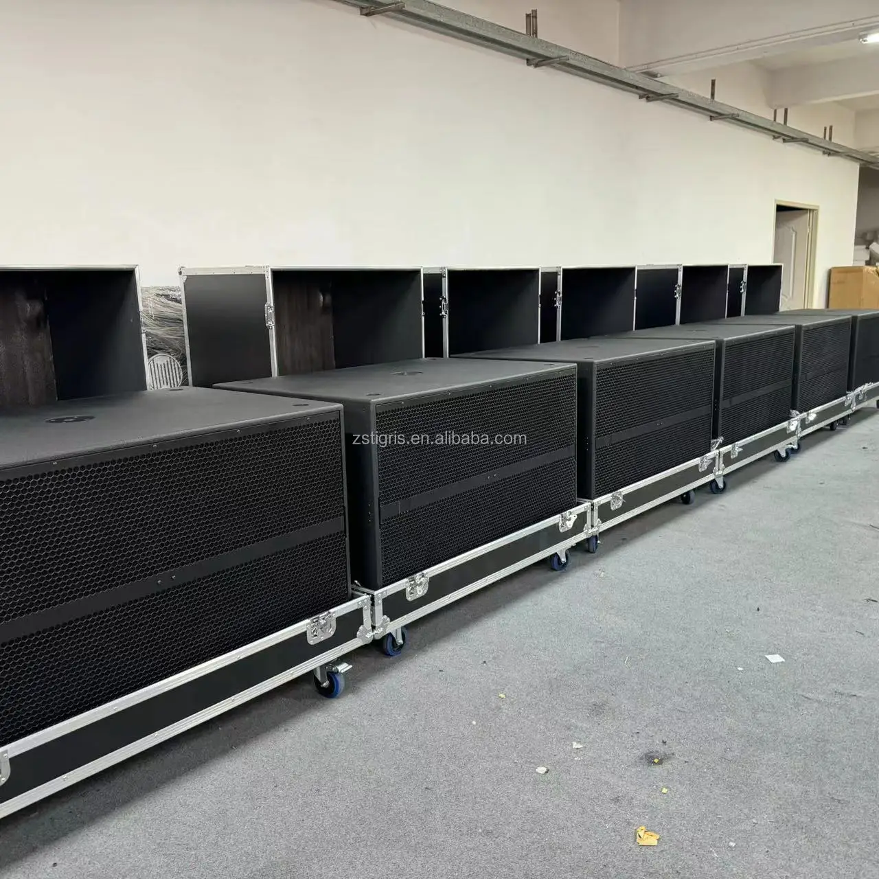 Sub 9007-AS Dual 21 Inch Powerful Active Subwoofer Audio System Rcf Speaker Professional Stage Speaker