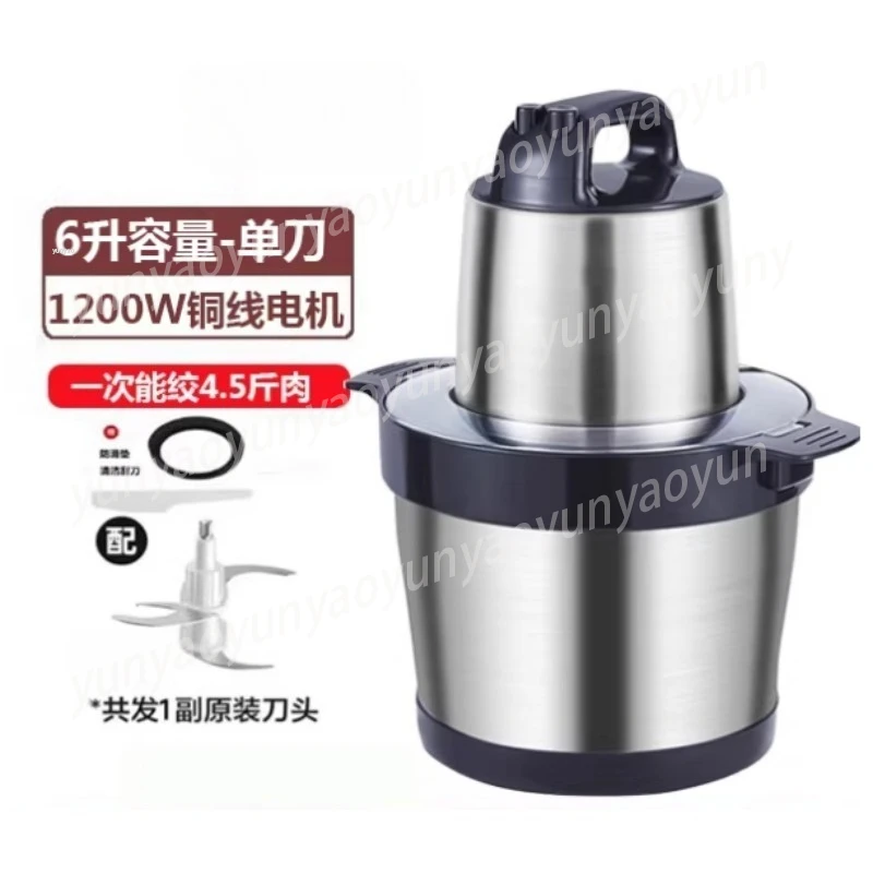 Electric Meat Grinder, Heavy Duty Food Processor for Home Commercial, Large Capacity Sausage Stuffer