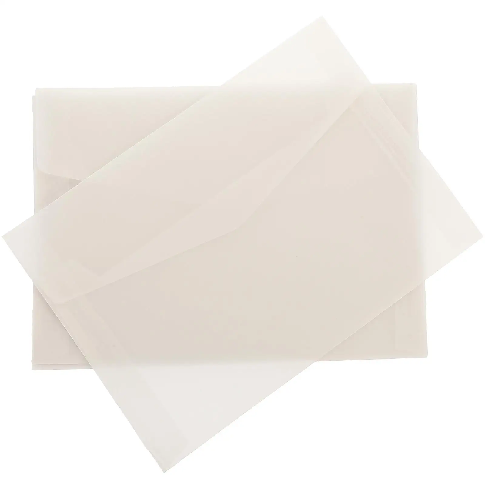 

50 Pcs Retro Envelops Envelopes Translucent H Made Invitations Reusable Supplies Party Envelops Blank Paper Art