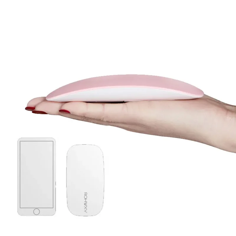 Mini secador de unhas 6W LED luz UV portátil lâmpada de manicure doméstica com cabo USB para ferramenta de manicure à base de gel