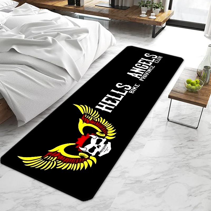 Hells Angels zerbino d\'ingresso zerbino antiscivolo lavabile cucina tappeto soggiorno corridoio tappeti zerbini bagno bagno