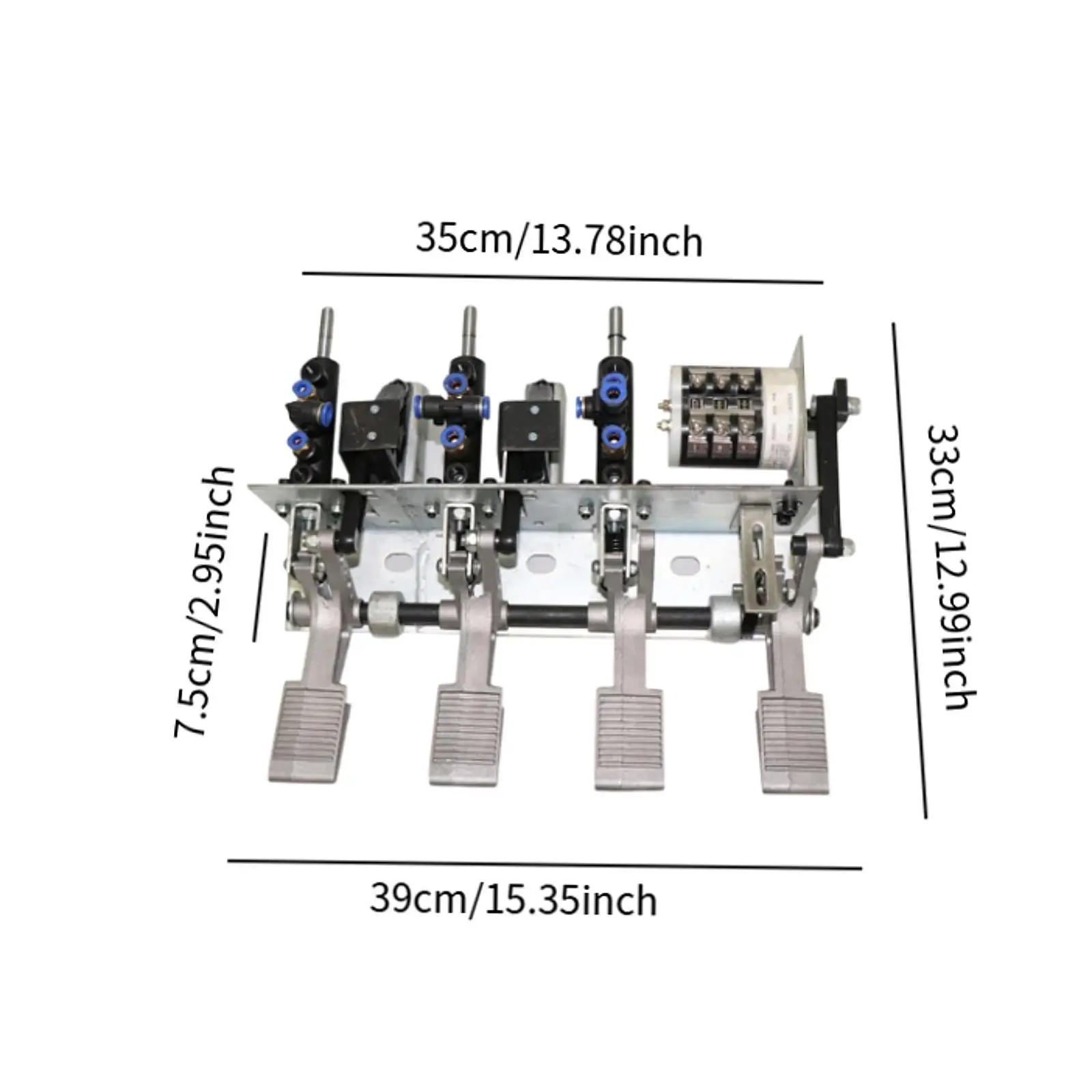 

Tire Changer Foot Pedal Assembly Aluminum Alloy Pneumatic Tire Machine Accessories for Automotive Repair Shop