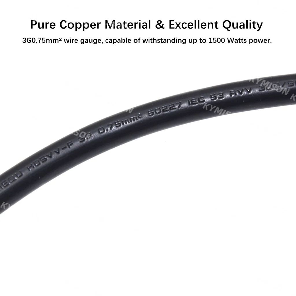 IEC320 C13 Right / Left Angle to UK 3 pins Main plug Extension Power Cable 1.8M AC Singapore Malaysia Plug Power Cable Lead Cord