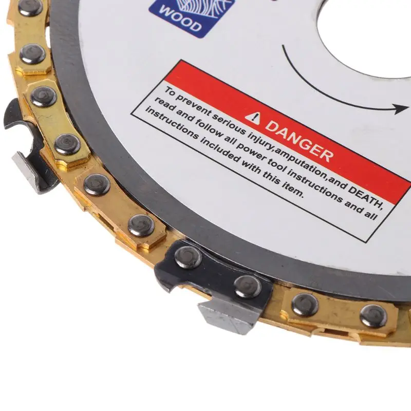 5inch 22mm Diameter 9 Tooth Chainsaw Disc for Angle Grinders Circular Saw Blade Drop Shipping