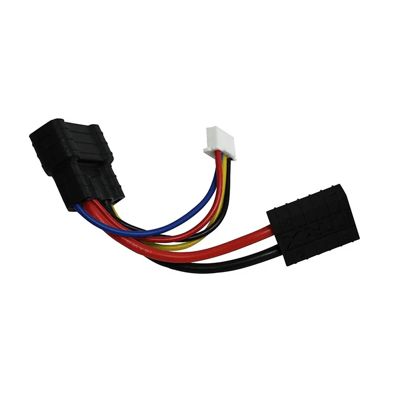 2S/3S/4S TRX ID Connector Converter Lipo Battery Charge Adapter Lipo Charger Cable Wire 16awg 8cm