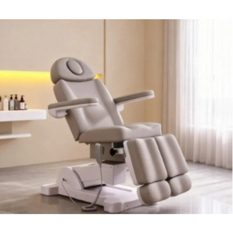 Spa salon electric beauty bed beauty salon special micro-adjustment injection bed five motor split legs pedicure treatment chair