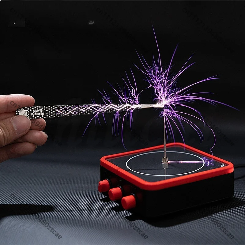 Mini Palm Tesla Coil Touchable Lightning Bluetooth Music Scientific Experiment Teaching Model