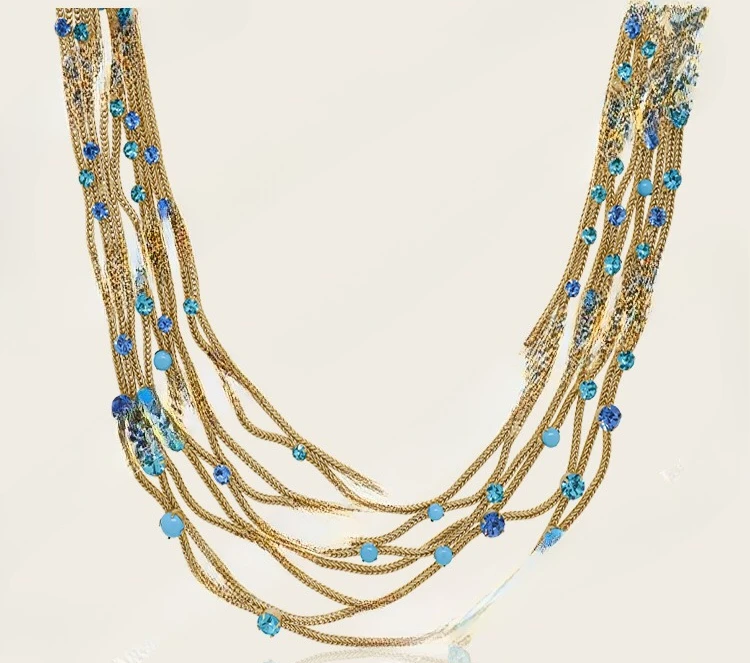 

Necklace niche design sense retro necklace vintage