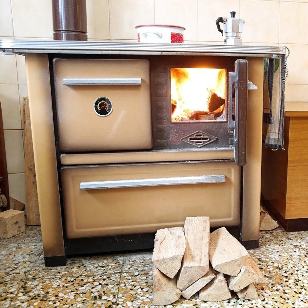 

2Pcs Oven Thermometer Bimetallic Instant Read Stainless Steel Kitchen Thermometer for Barbecue Grill Roast Accurate Cooking Tool