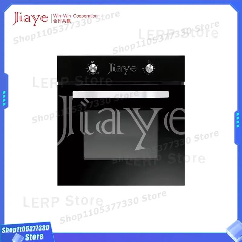 60L Built In Electric Oven Stainless Steel Convection Heating Temperature Control Kitchen Appliance For Home Baking Cooking