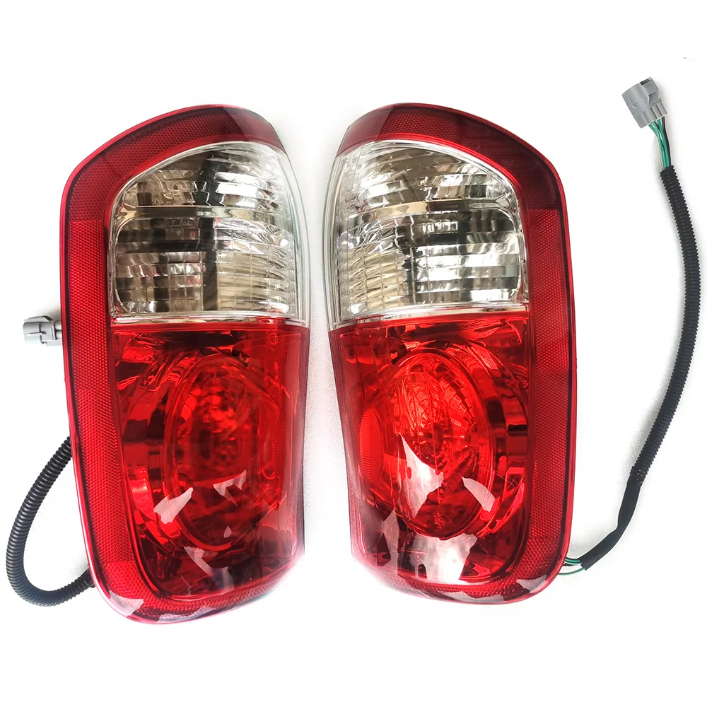 

Rear Red Tail Lights Brake Lamps Set Fits For 2004 2005 2006 Tundra Pickup Double/Crew Cab