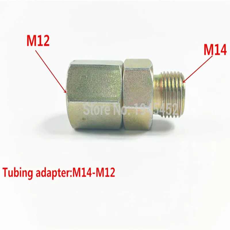 Tubing Conversion Joints, High-pressure Tubing Conversion Interface, Test-tubing Adapter, M14 to M12
