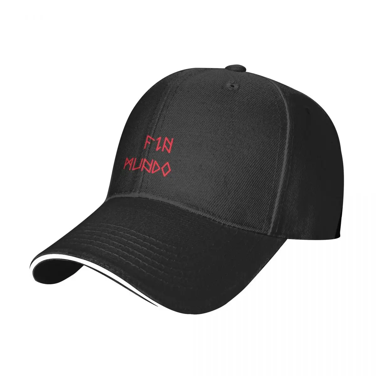 Duki, Frase: Del final del mundo Gorra de béisbol Sombrero de golf Hombre Sombrero de gran tamaño Ropa de golf para mujeres Hombres