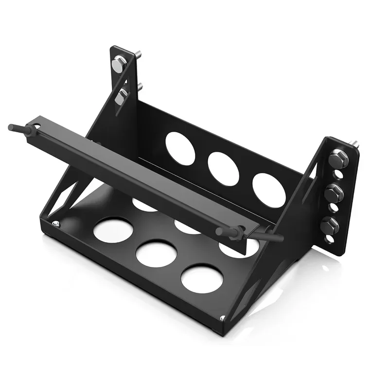 

Heavy duty metal steel battery installation box tray bracket anti-corrosion and non-rust universal battery box storage 2