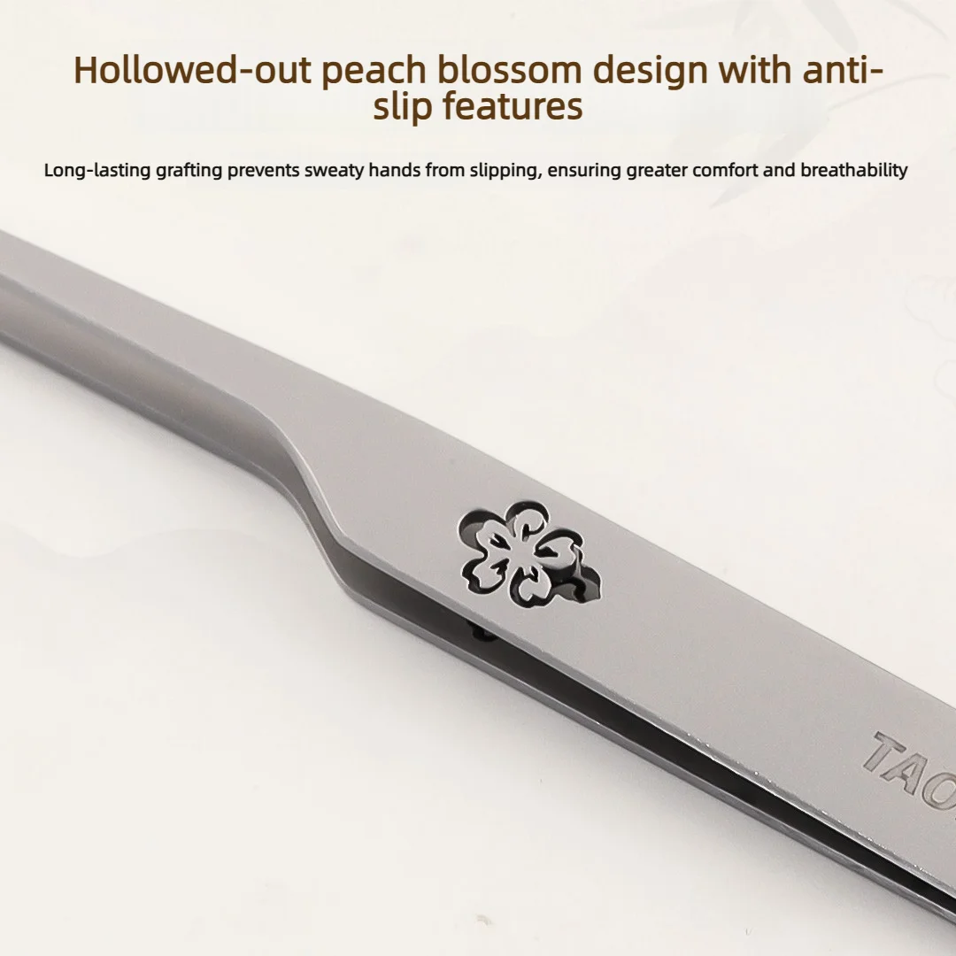 Non-slip False Eyelash Tweezers for Grafting, Hair Removal, and Creating Hollow Textures; High-Precision Princess Tweezers