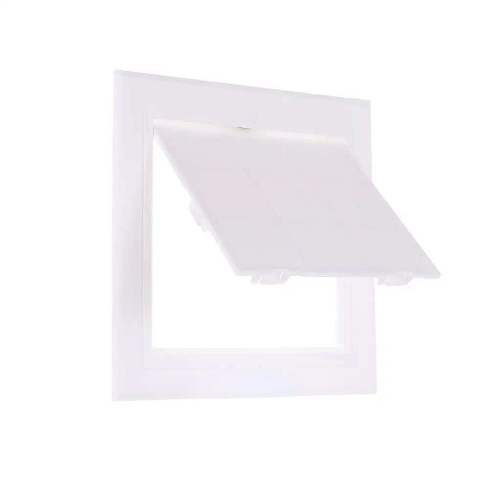 Universal White Access Panel Door Plastic Removable Inspection Hole ABS Access Hatch Cover Doors Wall Ceiling