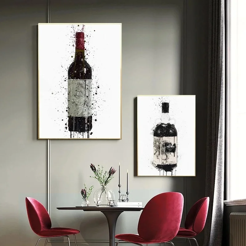 

Modern Fashion Graffiti Art Canvas Art Poster Abstract Canvas Mural Painting Modern Style Graffiti Can Pictures Room Home Decor