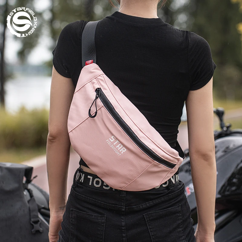 SFK Motorcycle Cycling Waist Bag Multifunctional Crossbody Bag Front Chest Pack Splash-proof Men Women Riding Gears Accessories