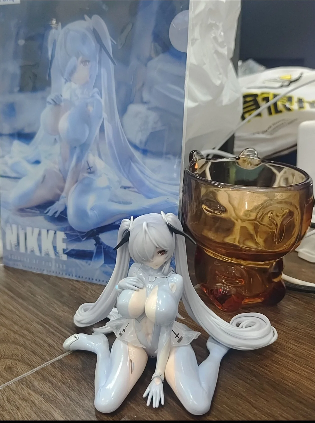 Original Genuine FuRyu Prepainted Noodle Stopper Figure Goddess of Victory:  Cinderella Game Character Figure Decoration