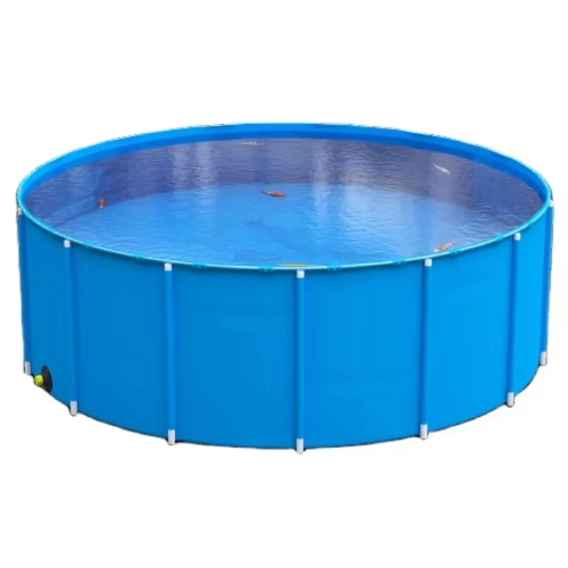 

20000 liters fish pond water tank environmentally friendly movable plastic sustainable koi fish pond