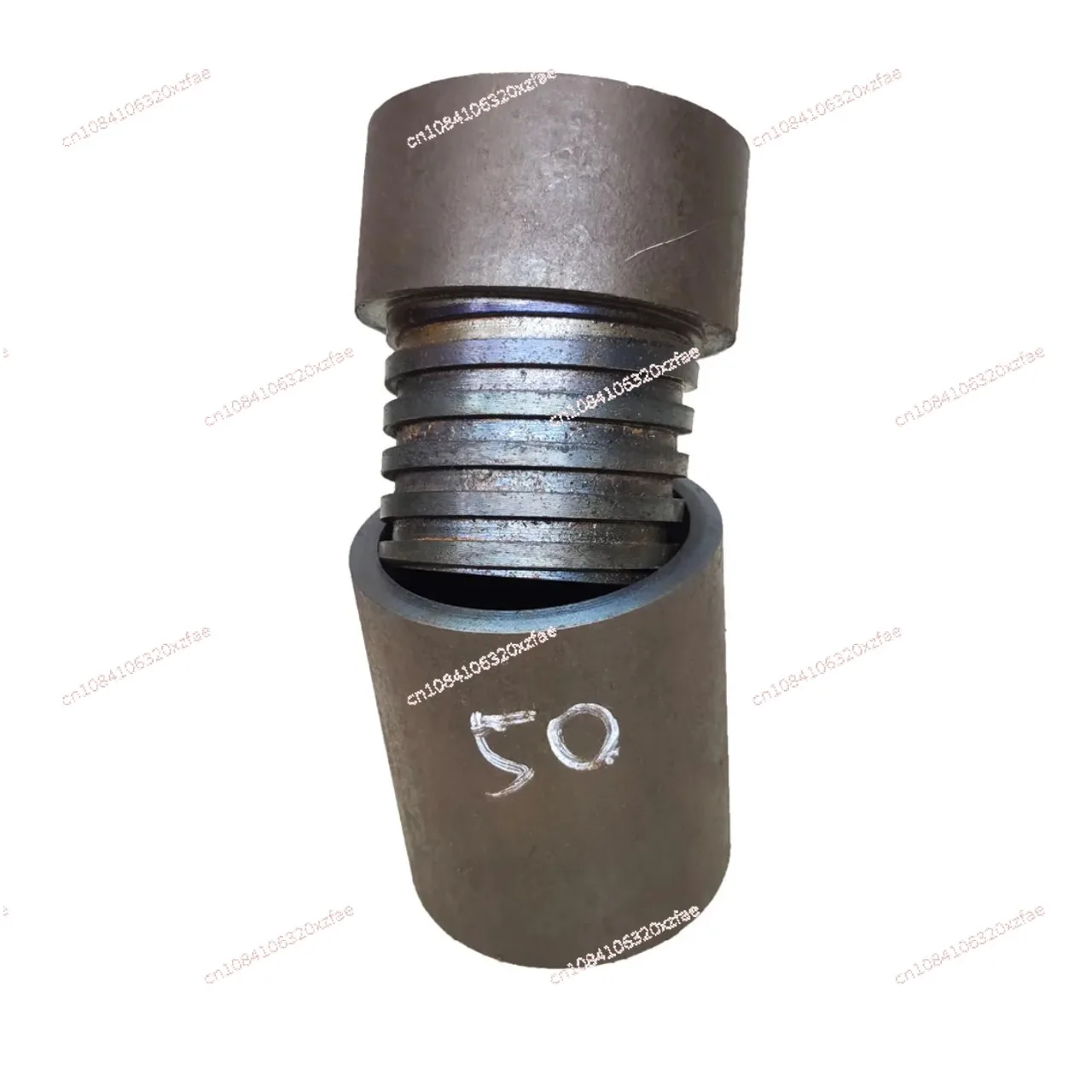 Rig Drill Pipe Joint Water Drilling Thimble 50mm Conical Threaded Joint Water Well Drilling Mechanical  Geological