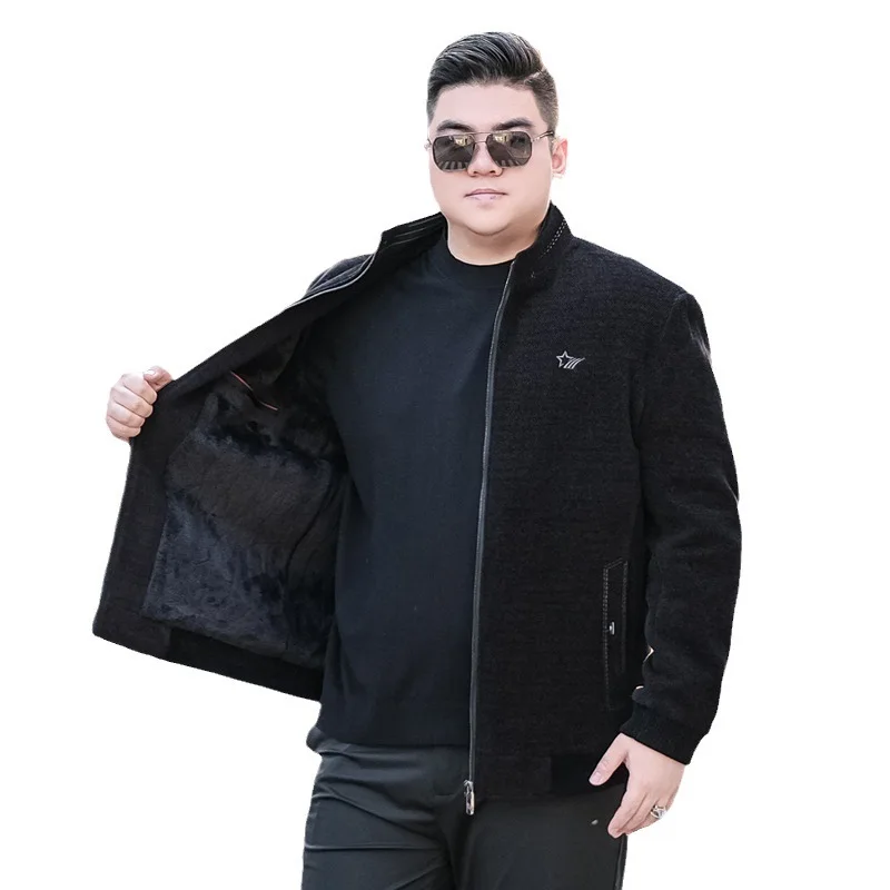 New Arrival Autumn Winter Suepr Large Warm Standing Collar Padded Jacket Casual Men\'s Plus Size XL XXL XXXL 4XL 5XL 6XL 7XL