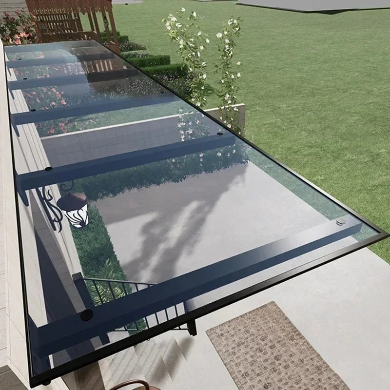 & Minimalist Transparent Gazebos for Outdoor Balcony Silent Waterproof Endurance Board Canopy Home Home Garden Outdoor Pergola F