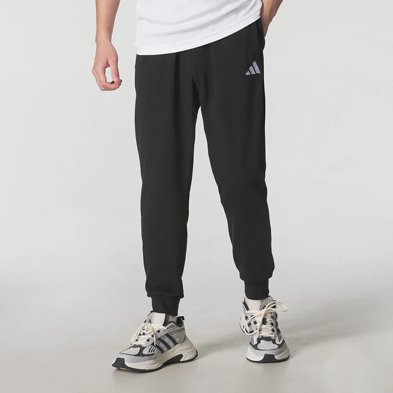 

Adidas Men's Sports Casual Pants Fitness Training Comfortable Loose Breathable Stylish Running Knit Long Pants Je3854