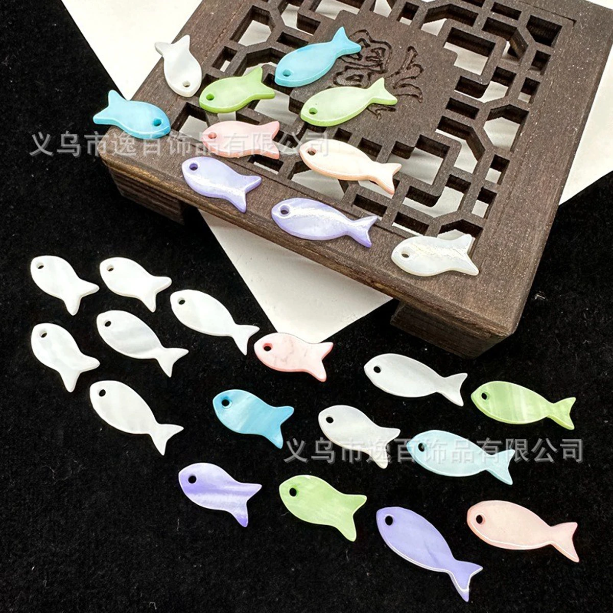 10Pcs The Mother Of Pearl Shell Pendant Fish Loose Pendant For Jewelry Making DIY Earring Necklace Tassel Accessory