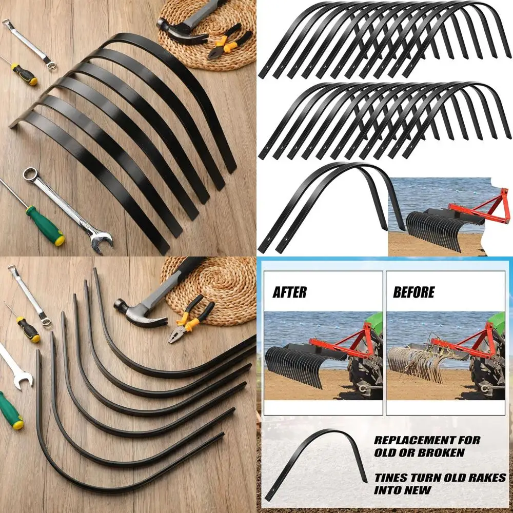 

1 x 5/16 Heat-Treated Replacement Rake Tines for Clam Yard Equipment and Maintenance