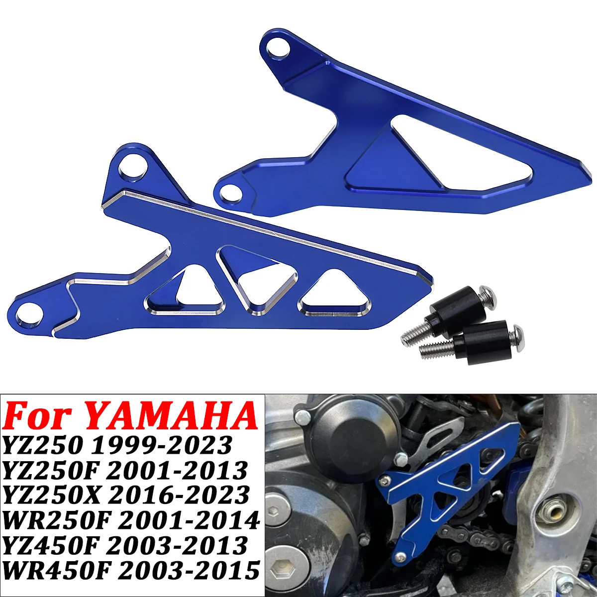 

Motorcycle CNC Front Sprocket Cover Chain Protector Guard For Yamaha YZ450F YZ 450F WR450F WR 450F 2003-2015 Dirt Pit Bike