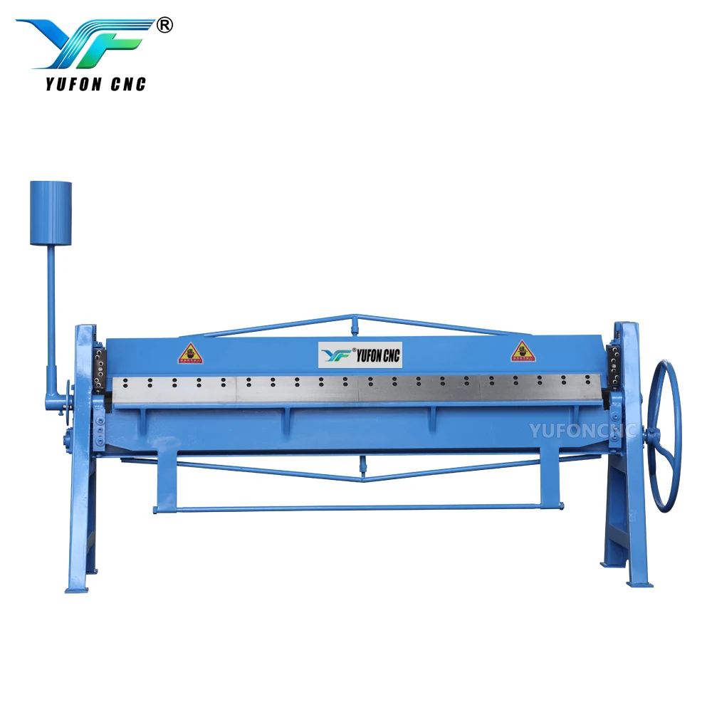 WS1.5/30000 Manual Pan And Box Brake Flat BladeSheet Metal Folding Machine Hand Bender For Square Metal Box HVAC InsulationSheet