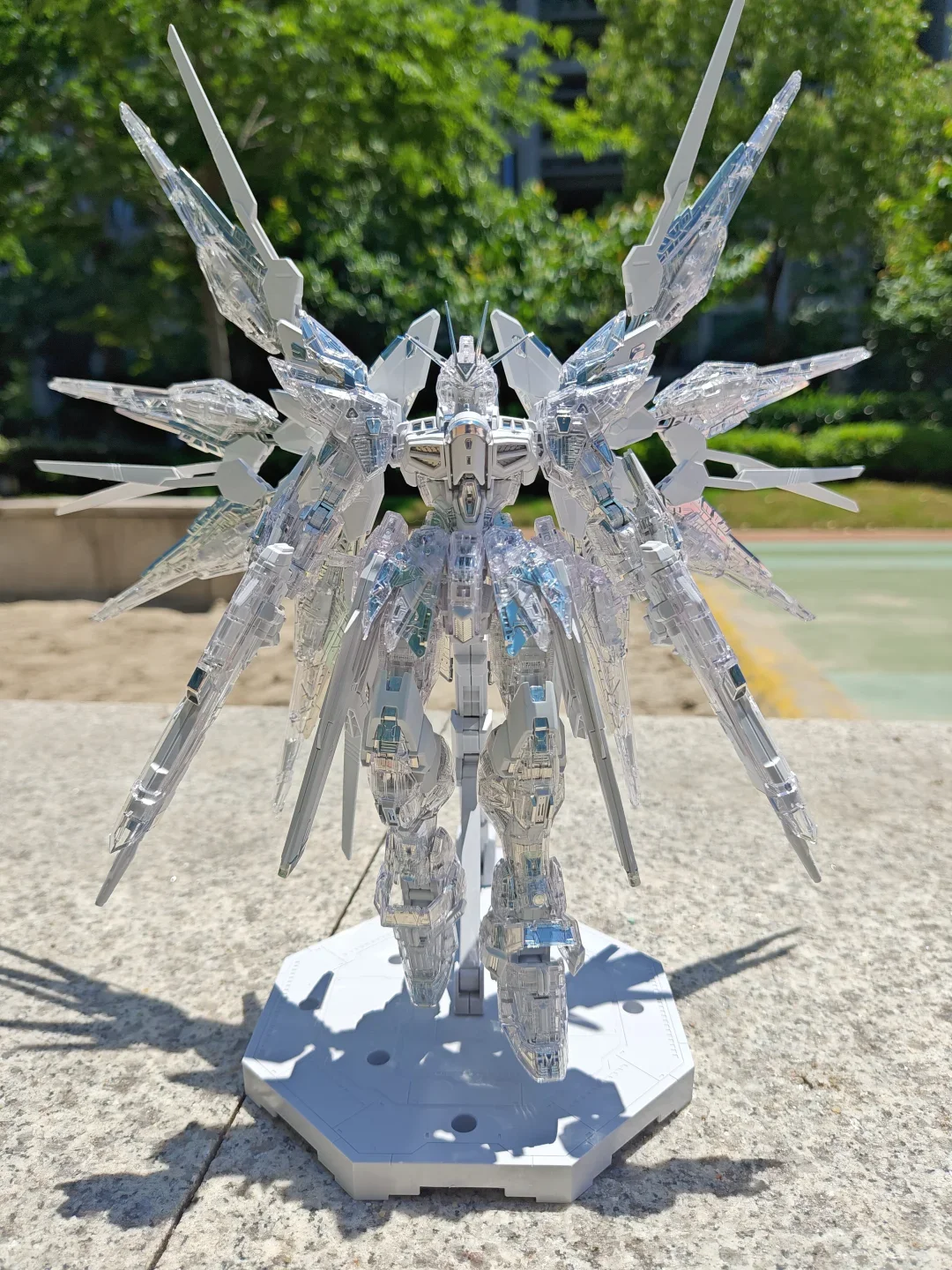 7701 MGEX 1/100 Strike Freedom - Model Kit Fenrir ulasan dan harga