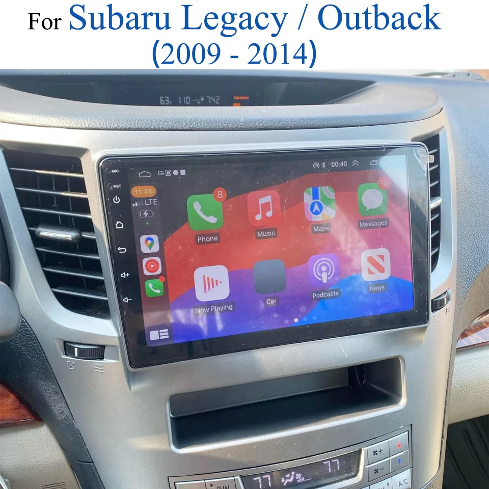 

Android 14.0 For Subaru Outback Legacy 2009 2011 2013 2014 Car Auto Multimedia Player Radio GPS Navigation Tape Recorder DVD